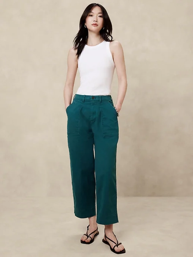 Authentic Chino Barrel Pant