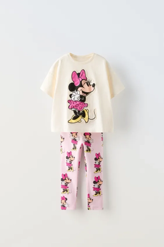 CONJUNTO CAMISETA Y LEGGING MINNIE MOUSE © DISNEY