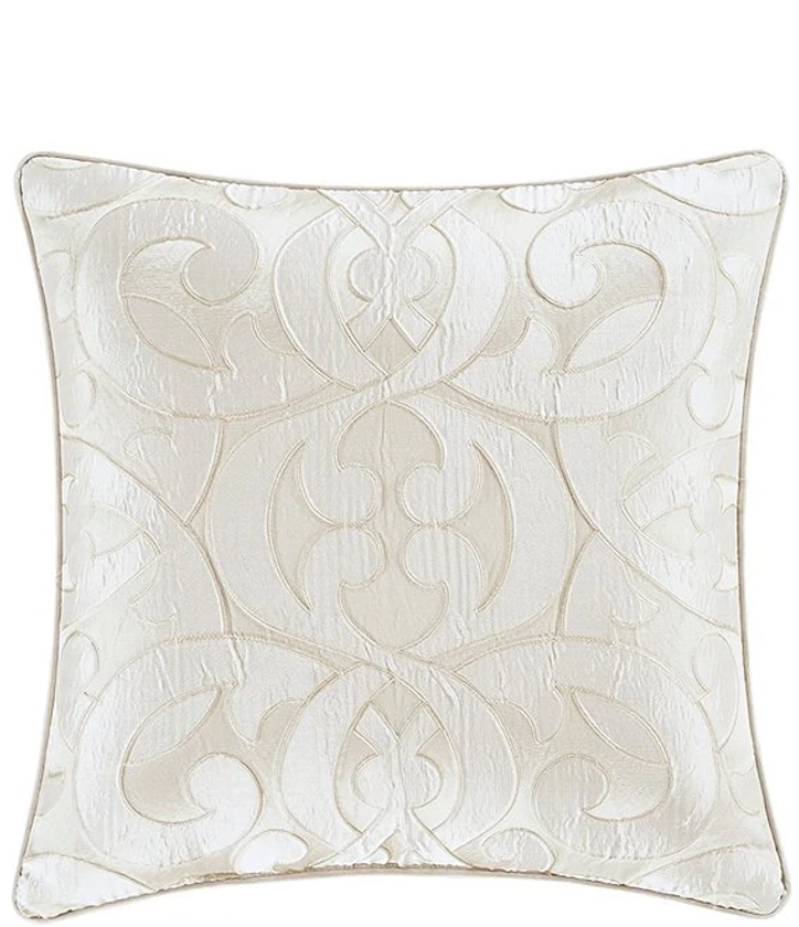 J. Queen New York La Boheme Damask Square Pillow | Dillard's