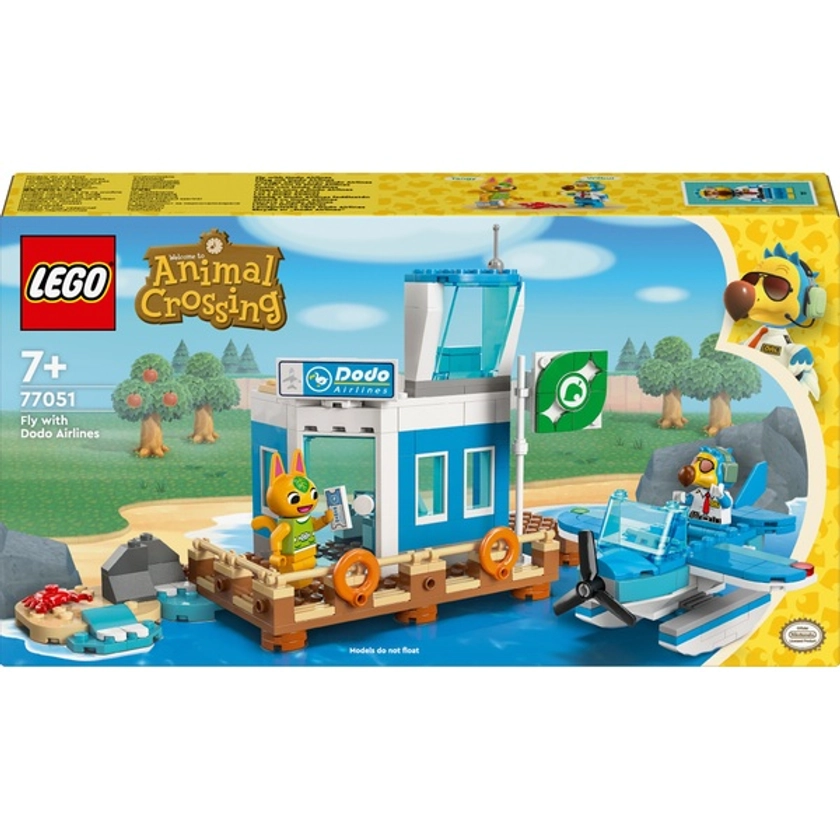 LEGO Animal Crossing 77051 Fly with Dodo Airlines Set | Smyths Toys UK