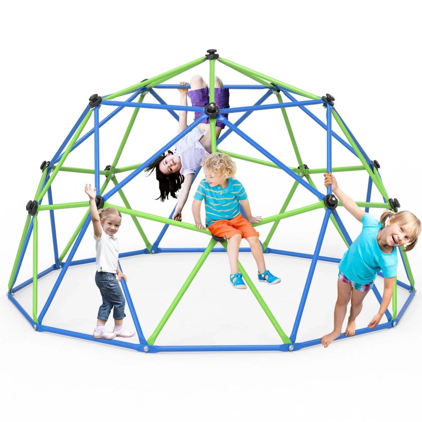 10FT Climbing Dome,Kids Dome Climber Jungle Gym Outdoor Toddler Play Set for Kids 3-10 Year Outdoor Play , Supports up to 880lbs - Walmart.com