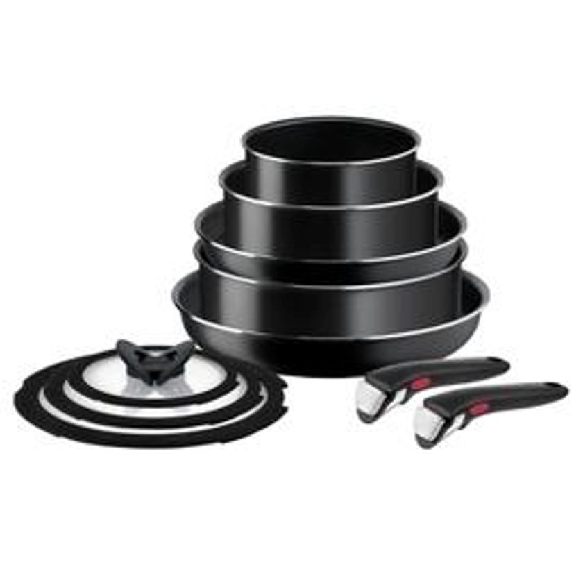 TEFAL L1549042 Ingenio Cook N Clean, Batterie de cuisine 10pcs, Antiadhésif, Non induction | Rakuten