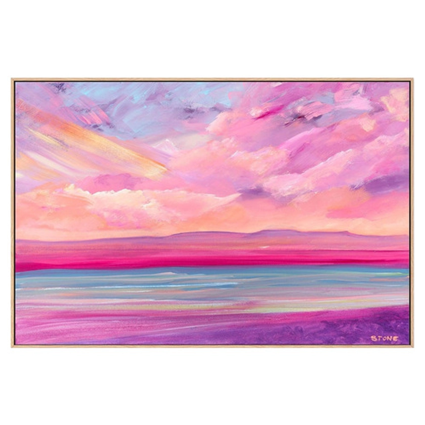 Sunset Beach Printed Wall Art