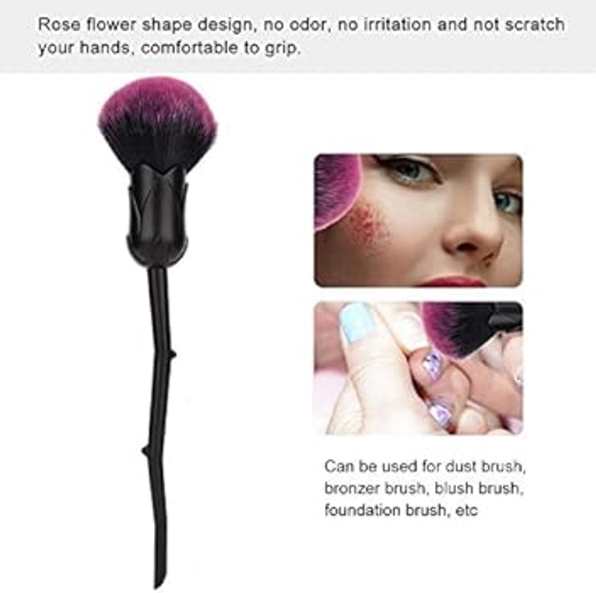 Nail Dust Brush Dust Cleaning Powder Removal Manucure Nail Art Tool for Makeup or Nail Arts : Amazon.com.be: Beauté et Parfum