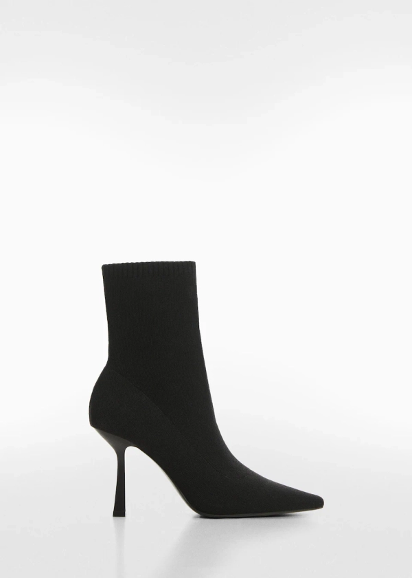 Heel sock boots - Women | Mango USA
