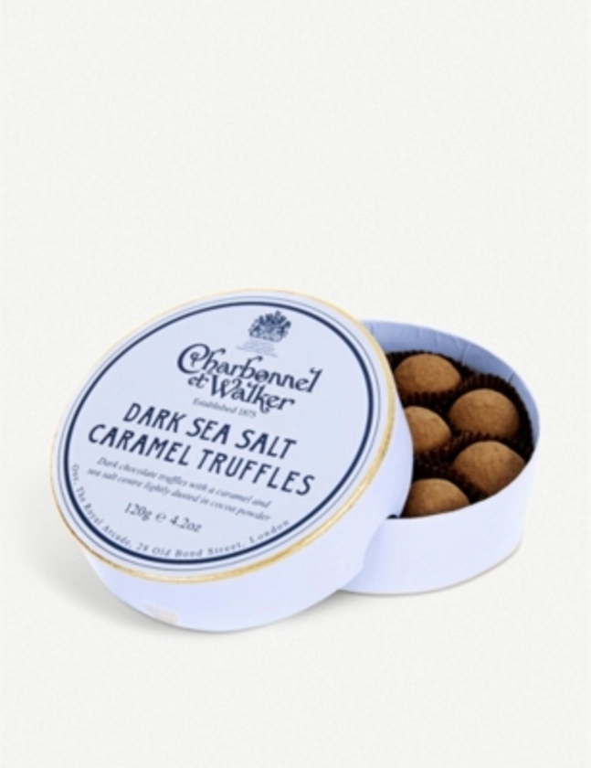 CHARBONNEL ET WALKER - Dark chocolate sea salt caramel truffles 120g | Selfridges.com