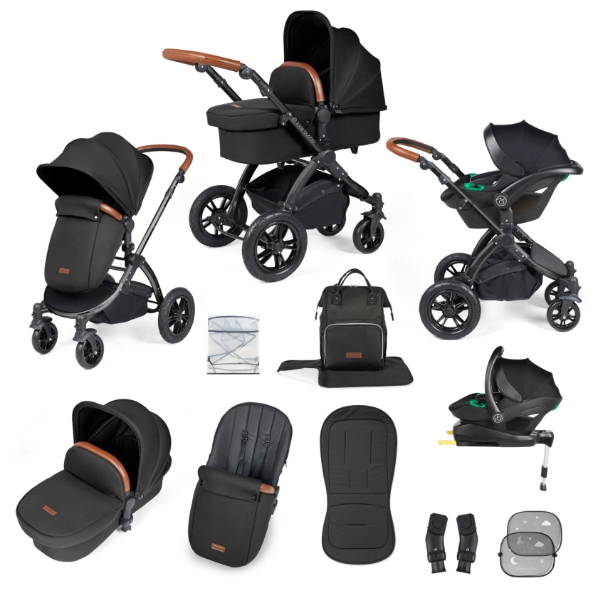 Système de voyage Stomp Luxe tout-en-un Premium i-Size Système de voyage avec base ISOFIX