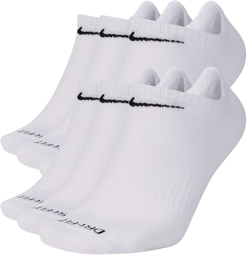 Nike Everyday Plus Lightweight No Show Socks 6 Pair