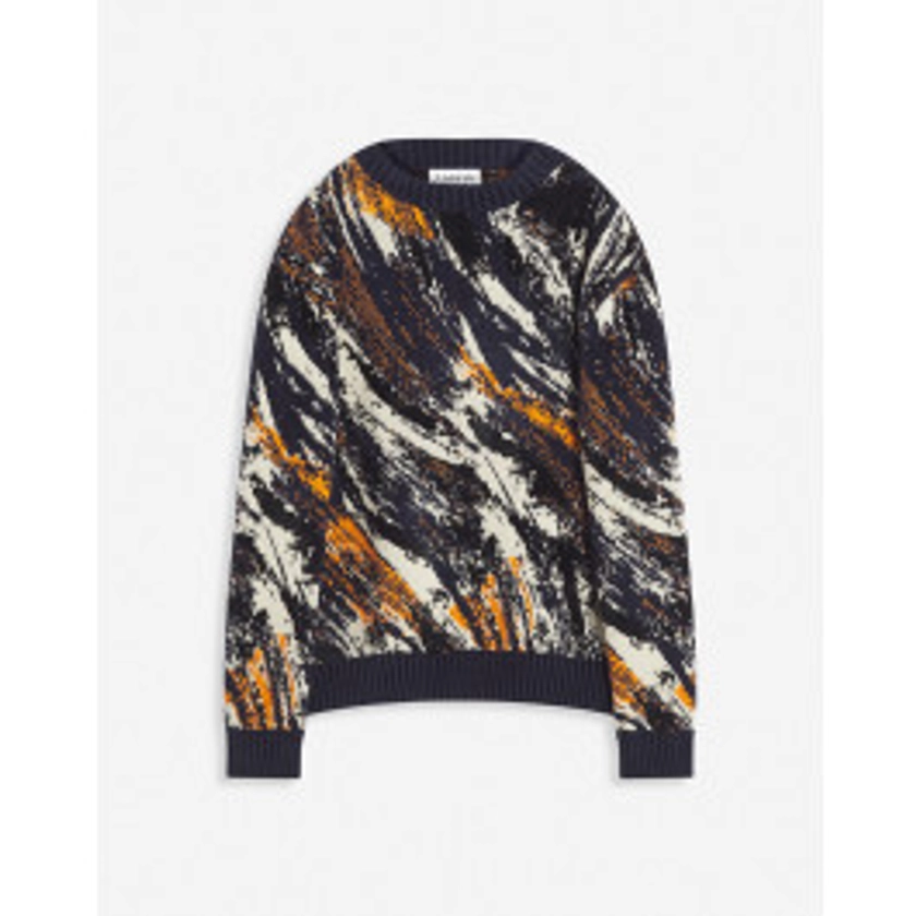 PULL EN JACQUARD ABSTRAIT