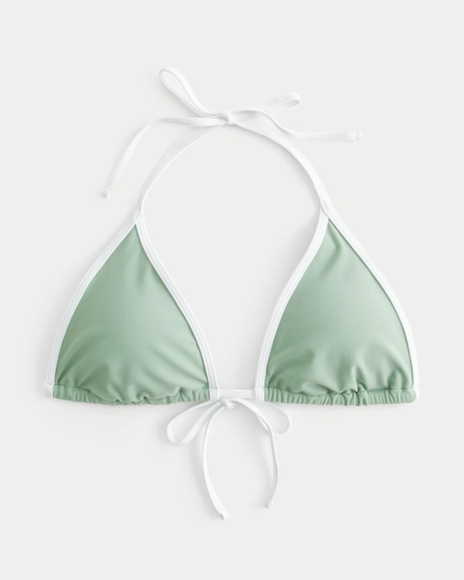 Femmes Haut de bikini triangle de couleur vive | Femmes Maillots de bain | HollisterCo.com