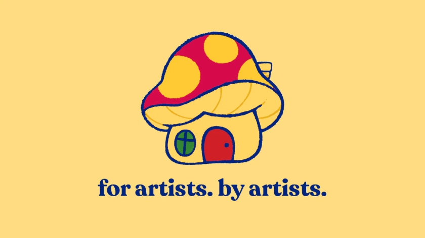 Mushroomy 🍄 For Artists. By Artists.