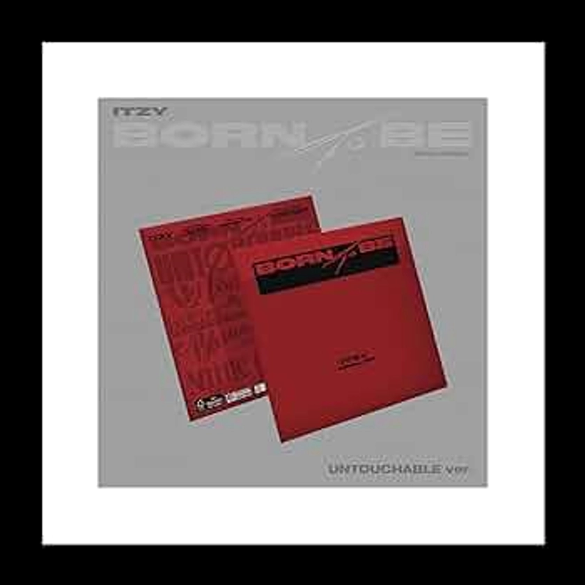 DREAMUS ITZY Born to BE 2nd Album Untouchable Version Mini Poster+Lyric Paper+Square Photo+Photocard+Tracking Sealed