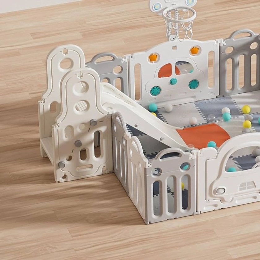 Slide Set for Adventure Car Baby Playpen - Slide for Babies and toddlers, First Slide, Garden Slide Indoor & Outdoor Use (Slide) : Amazon.co.uk: Baby Products