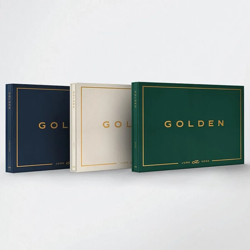 JUNGKOOK [GOLDEN] Album (SUBSTANCE Ver. +1ea Store Gift BTS Photo Card) K-POP SEALED