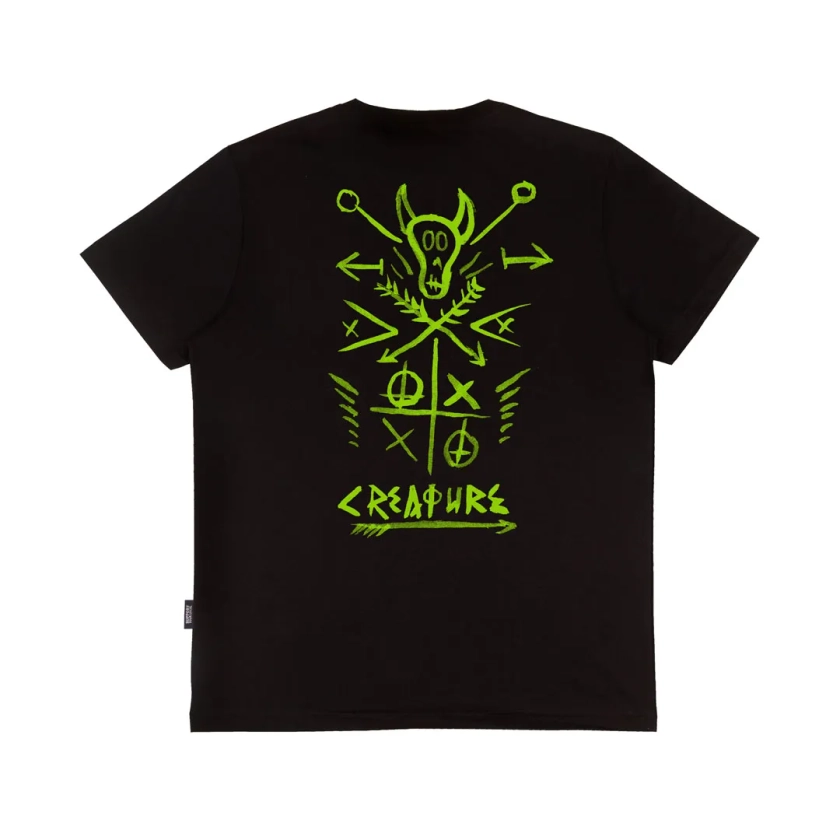 Camiseta Creature Visualz - Preto Steezy