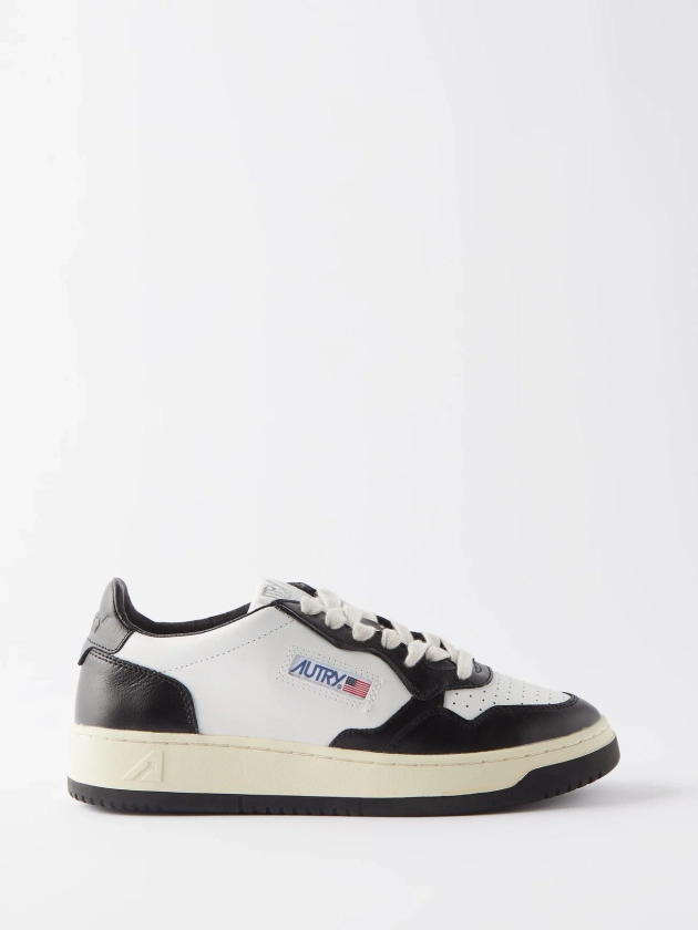 Medalist leather trainers
