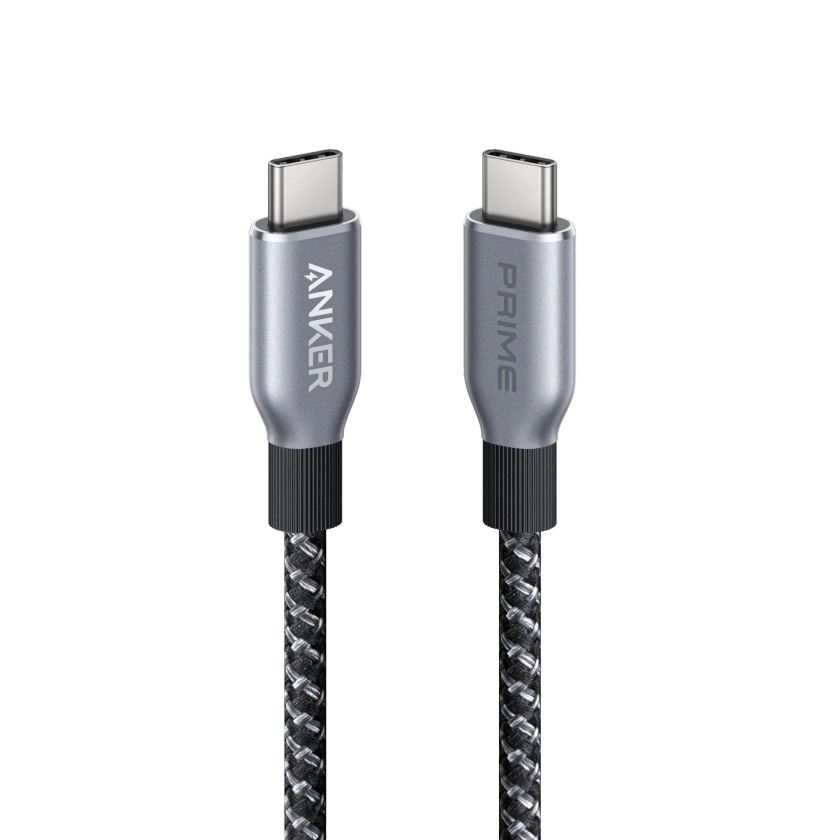 Anker Prime USB-C to USB-C Cable (240W, Upcycled-Braided)