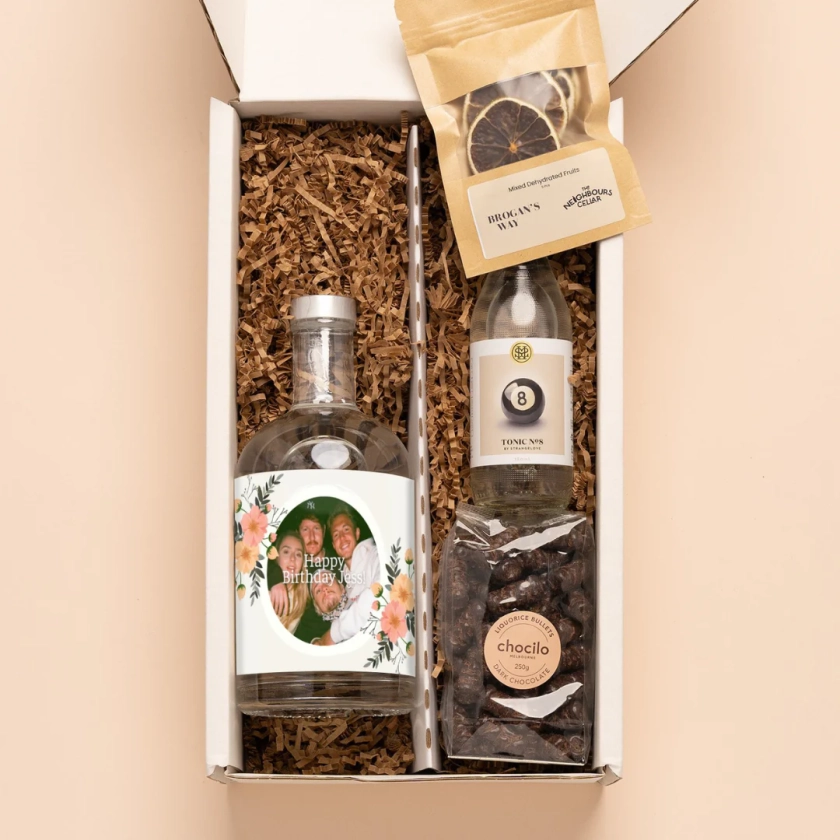 Personalised Alcohol Gift Box | Gincredible Dad | The Neighbours Cellar