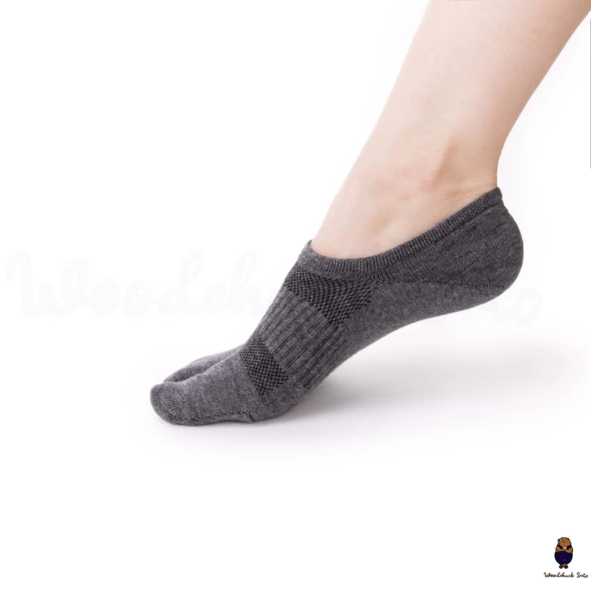 Unisex cotton invisible no-show tabi socks split-toe socks fit for siz