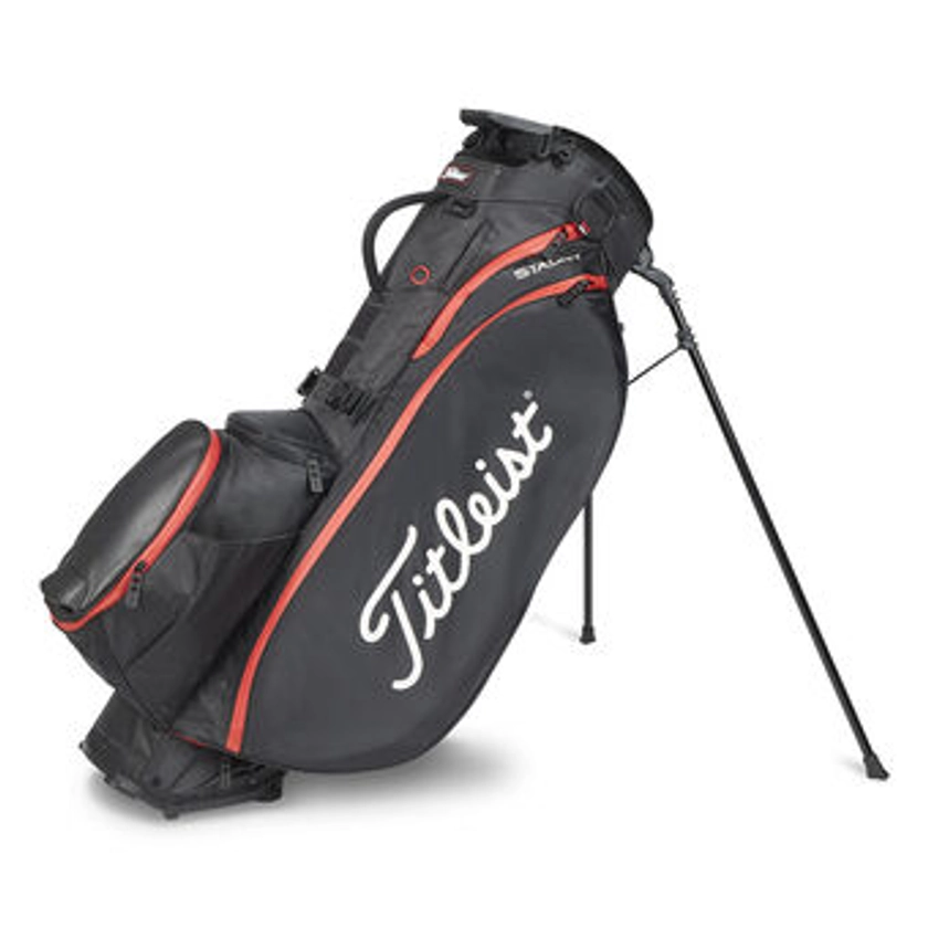 Titleist Players5 StaDry Stand BLACK BLACK RED