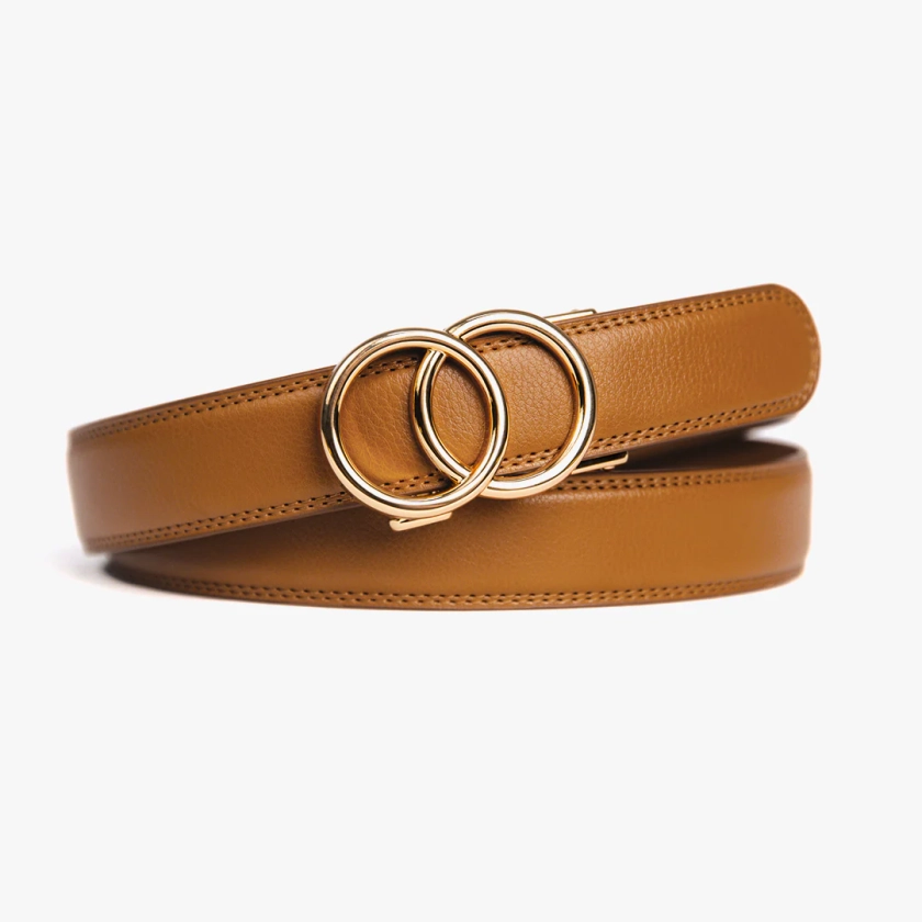 Bella Belt | Gold - Brown