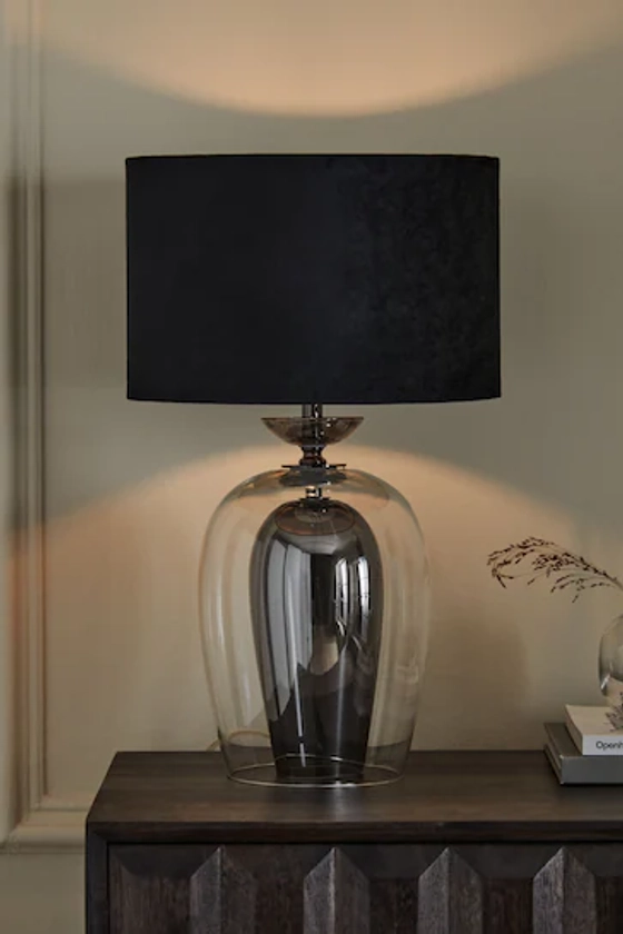 Buy Smoke Grey Rosella Table Lamp from the Next UK online shop