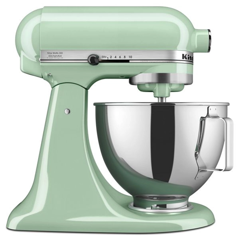 Deluxe 4.5 Quart Tilt-Head Stand Mixer Pistachio KSM97PT | KitchenAid