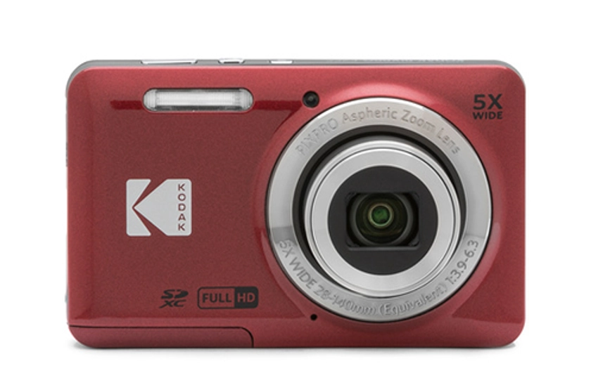 Kodak Appareil photo compact FZ55 Rouge