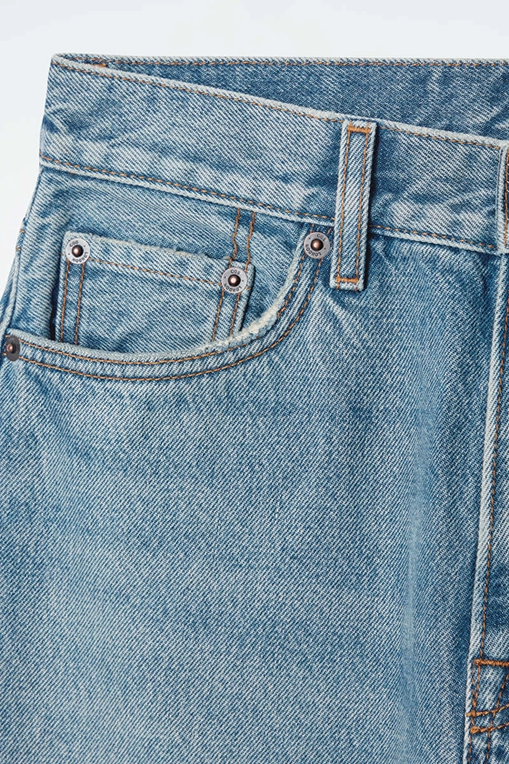 JEAN DROIT COLUMN - BLEU CIEL - Jeans - COS