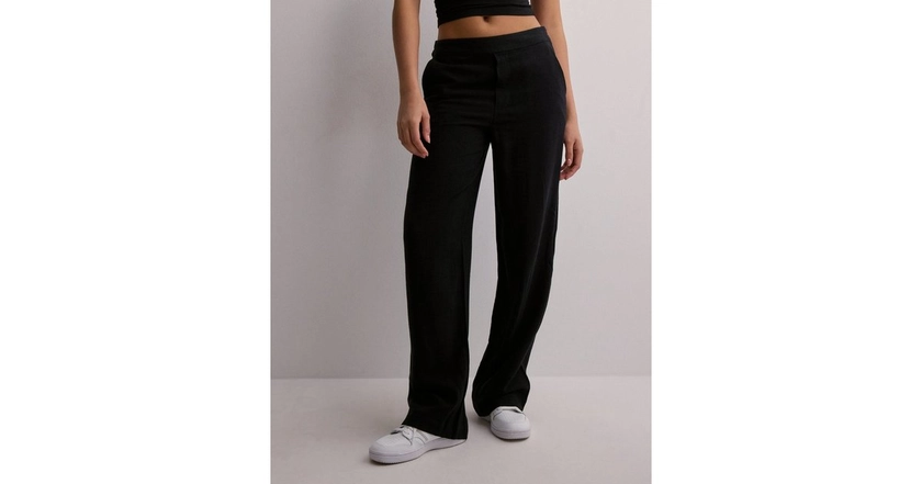 Buy Object Collectors Item OBJSANNE ALINE WIDE PANT NOOS - Black | Nelly.com