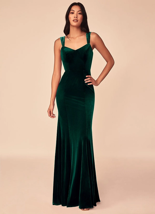 AZAZIE LANESSA VELVET DRESS - Bridesmaid Dresses