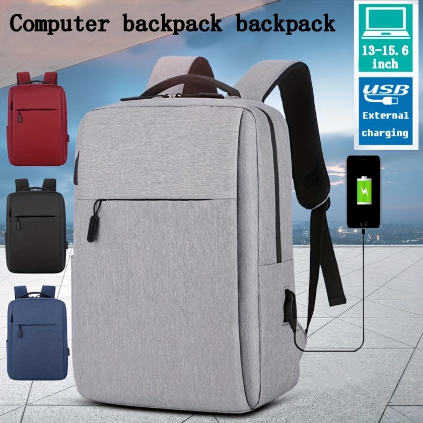 Laptoptas, zakelijke rugzak, computerrugzak, casual, flexibel en multifunctioneel voor reizen outdoor, schooltassen, valentijnscadeaus