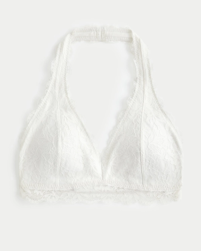 Women's Gilly Hicks Lace Halter Bralette | Women's | HollisterCo.com