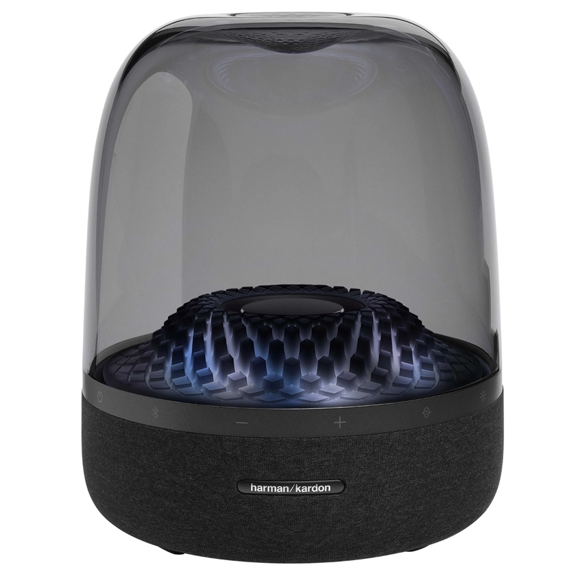 Harman Kardon Aura, Portable Bluetooth Speaker with 360 Degree Audio and Ambient Light, in Black : Amazon.nl: Electronics & Photo
