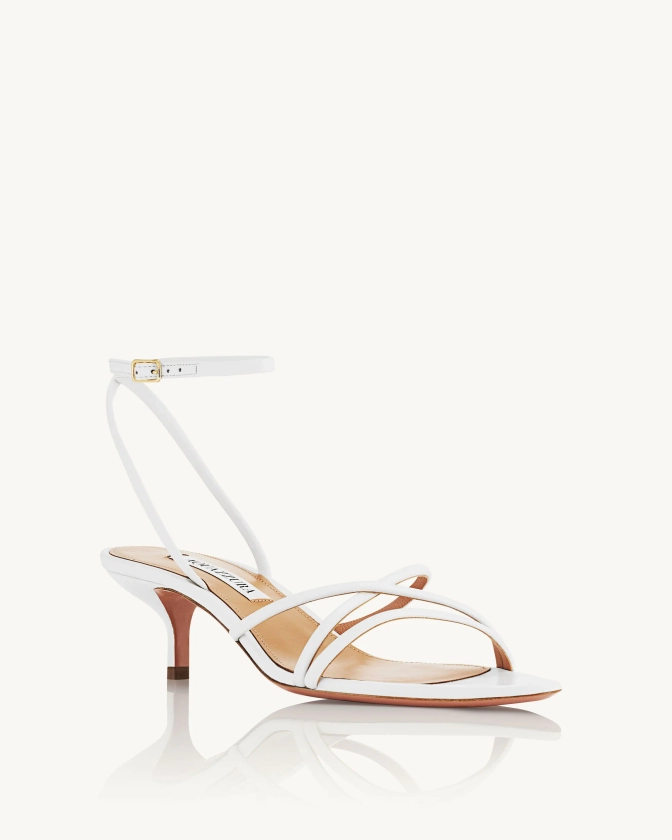 Roy Sandal 50 white Aquazzura@ Official