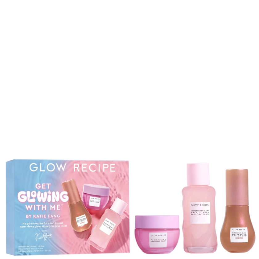 Glow Recipe Get Glowing with Me Kit by Katie Fang with Hue Drops Tinted Serum (Worth £51.00) | CultBeauty