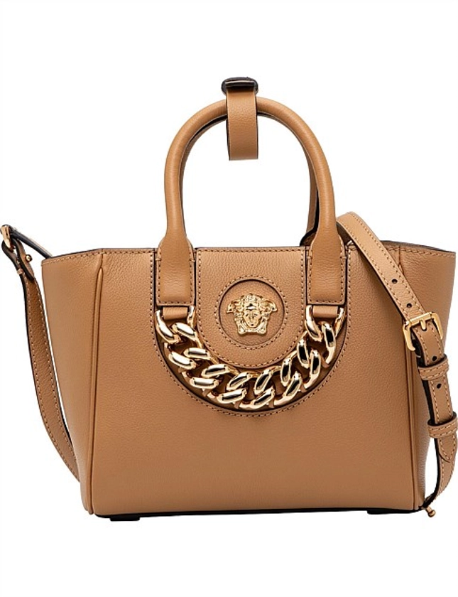 Designer Shoulder Bags | Women's Shoulder Bags | David Jones - LA MEDUSA SMALL TOTE BAG