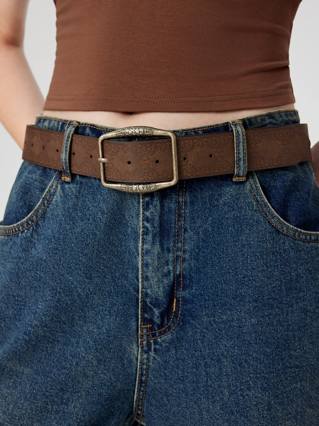 Cowboy Western Outfits Vintage Style Belt For Daily Casual Coffee Shop Vacation