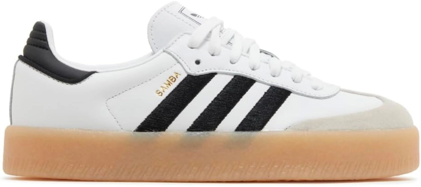 Amazon.com | Adidas Sambae Womens Shoes (White Black Gum, US Footwear Size System, Adult, Women, Numeric, Medium, 9) | Fashion Sneakers