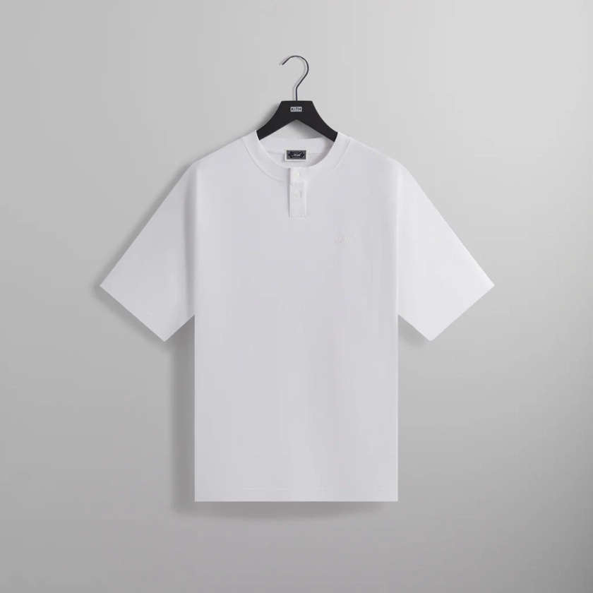 Kith Tristan Henley Tee - White