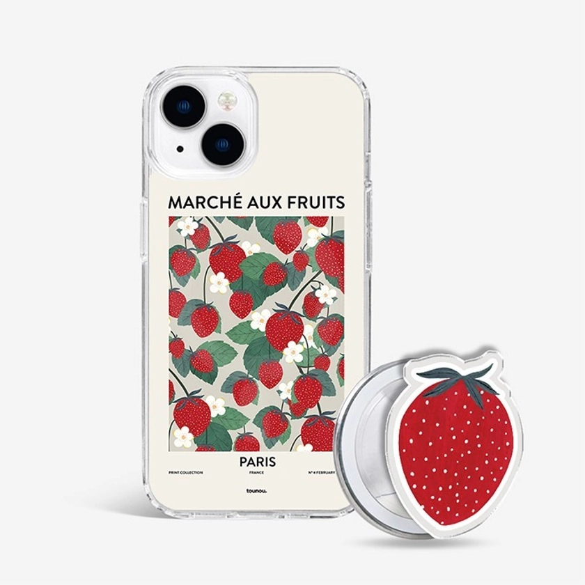 파리 과일 시장 / París Fruit Market 맥세이프 세트(케이스+톡) - 팔레트플레이