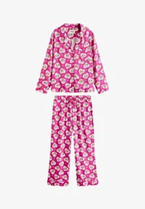 Cath Kidston BUTTON SET - Pyjama - pink hearts/rose - ZALANDO.FR