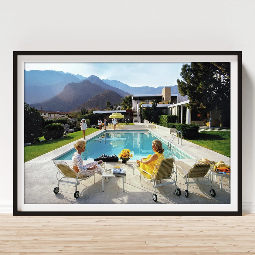 Poolside Glamour Art Print by Slim Aarons