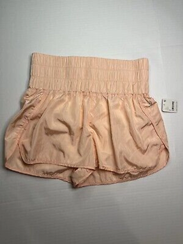 FP Movement by Free People Women's The Way Home Shorts Peaches Size Large NWT