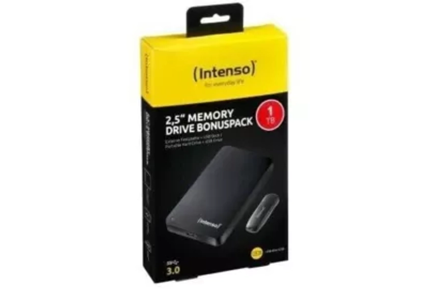 Disque dur externe INTENSO 1To - 2.5 HDD 3.0 + Clé USB 32Go