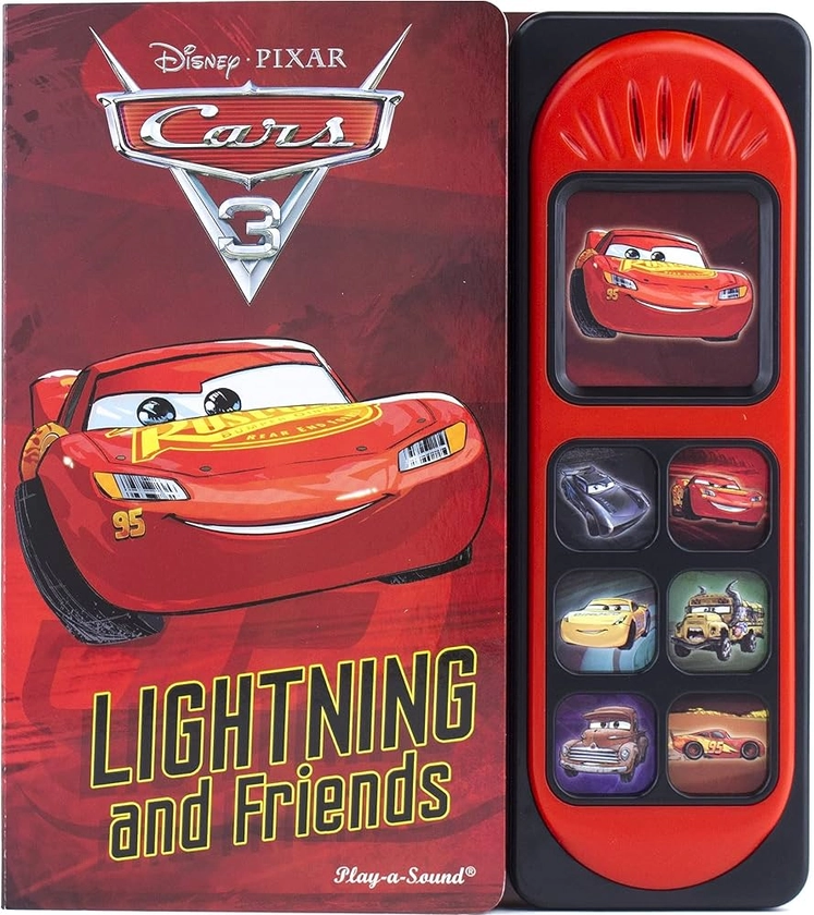 Disney Pixar Cars 3 - Lightning McQueen and Friends Little Sound Book - Play-a-Sound - PI Kids (Play-A-Song)