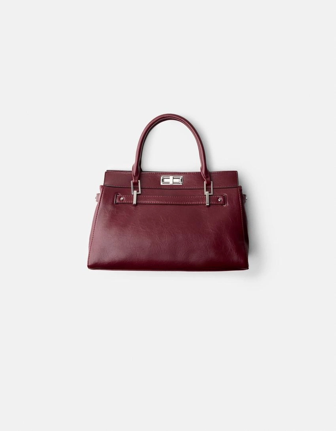 Burgundy tote bag - New - Women