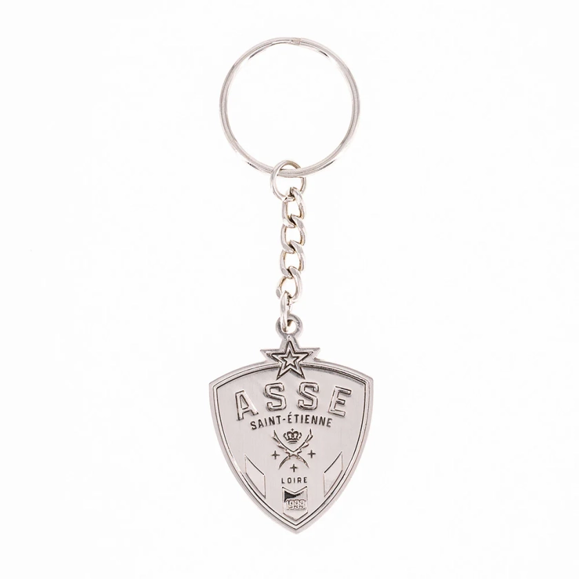 Porte Clés ASSE METAL ARGENT