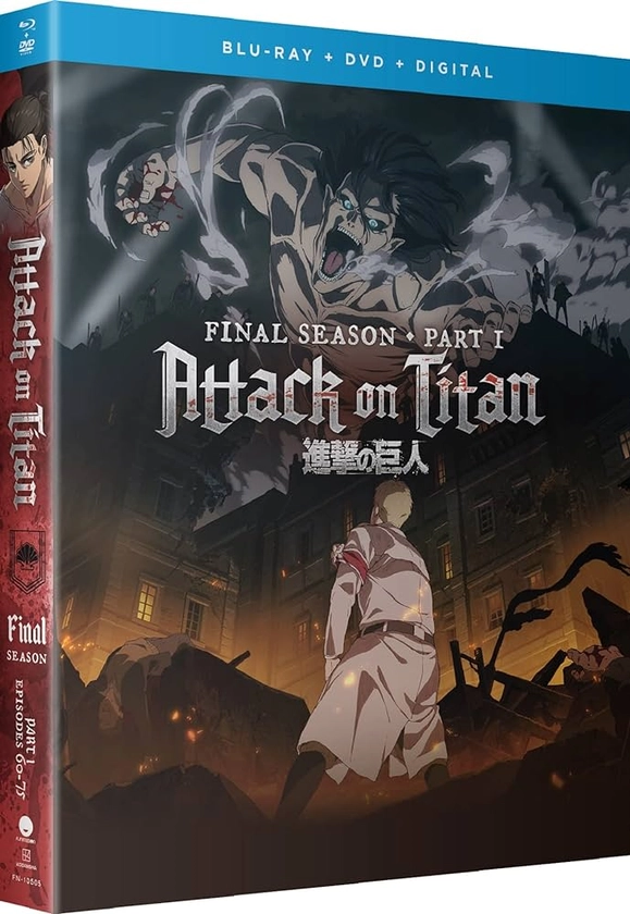 Amazon.com: Attack on Titan: Final Season - Part 1 - Blu-ray + DVD + Digital : Various, Various: Movies & TV