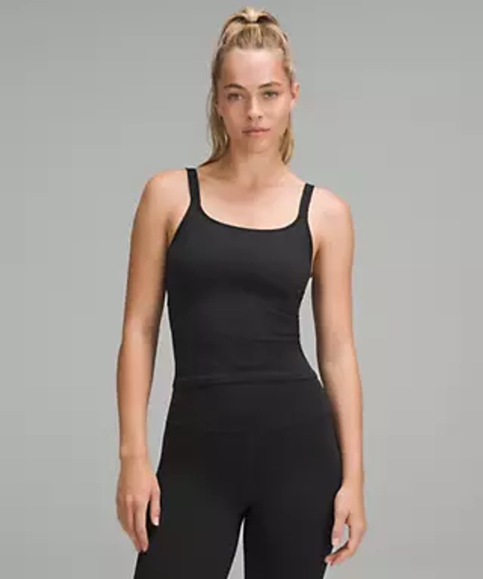 Ebb to Street Scoop-Neck Cropped Tank Top *Light Support, B/C Cup | Women's Sleeveless & Tank Tops | lululemon